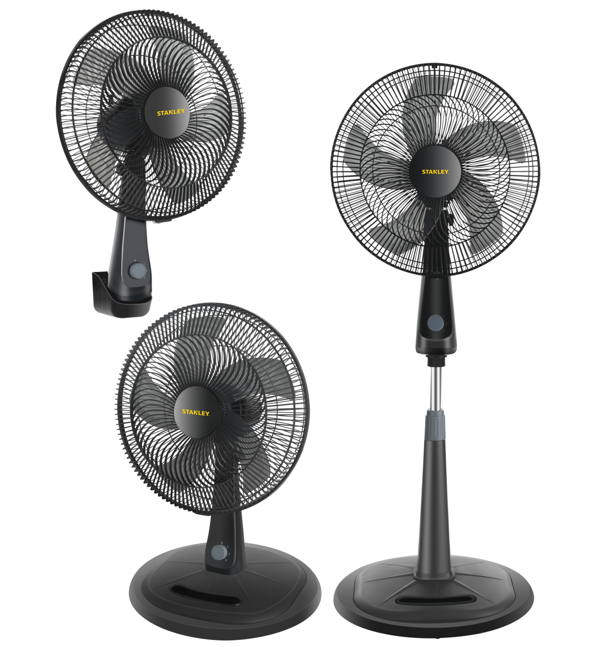 Ventilador de pedestal de 3 en 1 de 16″ / 40 cm