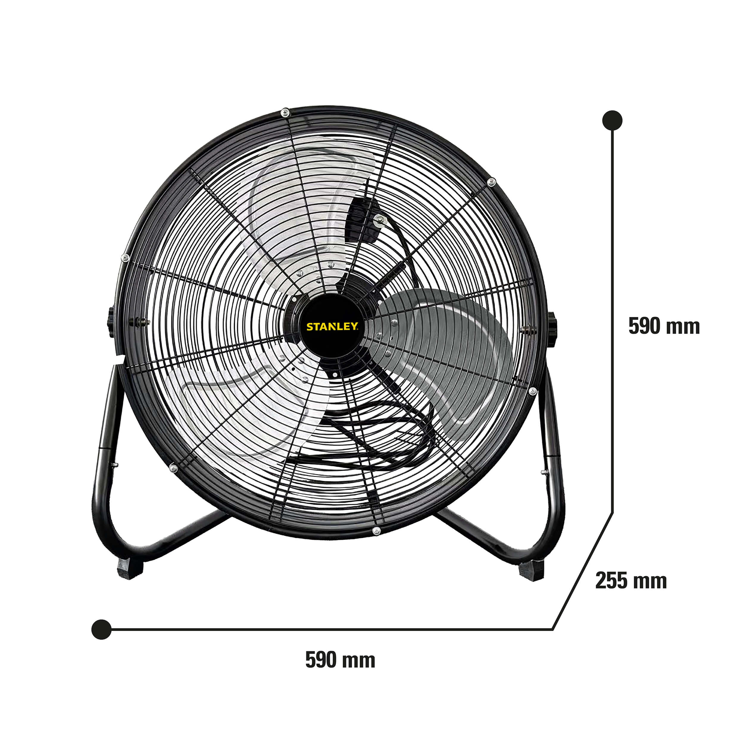 Ventilador de piso de 20″ / 50 cm